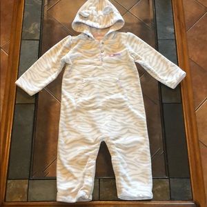 Carters Fleece Pant Romper
